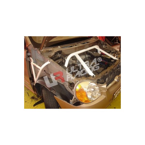 Kia Sportage 10+ 2.0 UltraRacing 4-Point Mid Lower Bar 1733