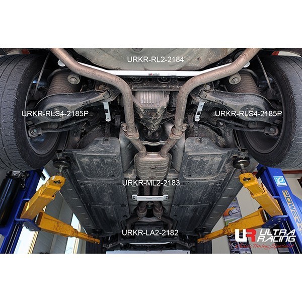 Mazda MX5 NC 06+ UltraRacing 4-Point Mid Lower H-Brace