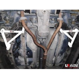 Mitsubishi EVO X UltraRacing 2x 2-Point Rear Side Bars 1424P