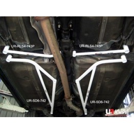 Peugeot 408 1.6T 10+ Ultra-R 4-Point Rear Lower Member Brace