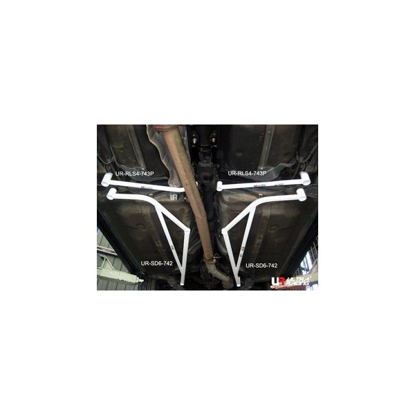 Peugeot 408 1.6T 10+ Ultra-R 4-Point Rear Lower Member Brace