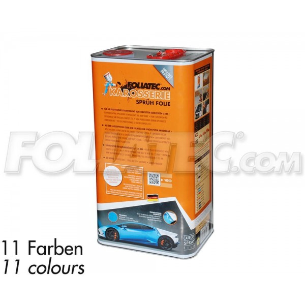 CAR BODY GOMA LIQUIDA  TRANSPARENTE BRILLANTE 1 X 5L CANISTER