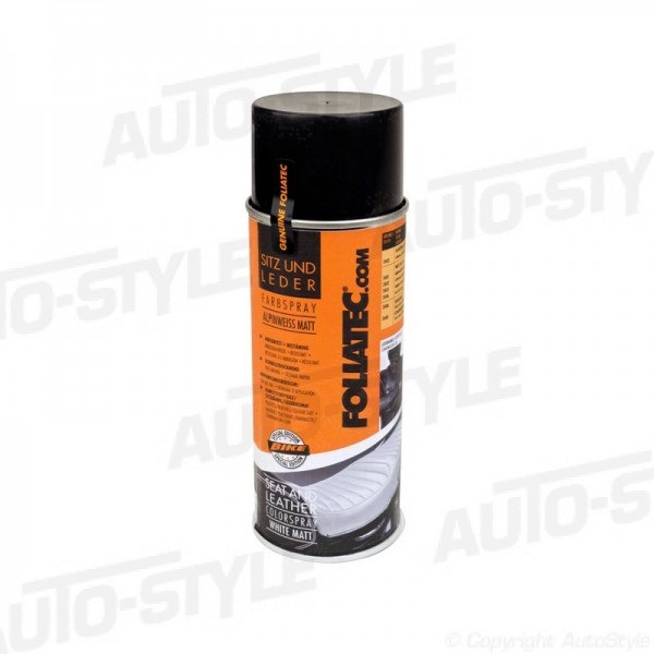SEAT AND LEATHER COLOR SPRAY   BLANCO MATE 1X 400 ML