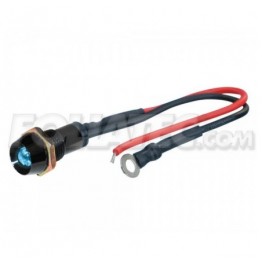 LED CONTROL LIGHTS BLACK  ICE AZUL 1 PIECE  DIAM.  10 MM