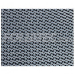 ALU RACE GRILLE  MEDIUM-MESHED  NEGRA 2 PIEZAS  20 X 60 CM