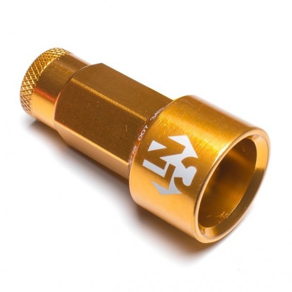 LUGNUZZ COVER  DORADO ANODIZED  SIZE 17MM 1 PIECE