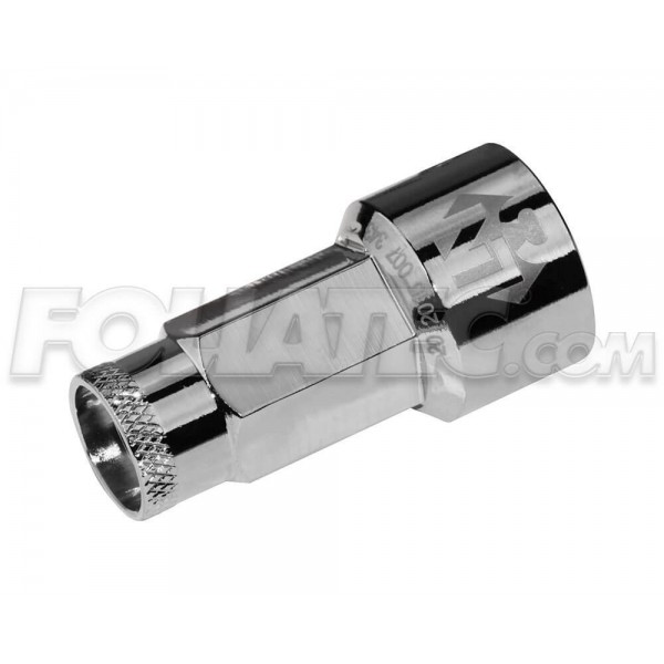 LUGNUZZ COVER  CHROM ELOXIERT  SCHLÜSSELWEITE 19MM 1 PIECE