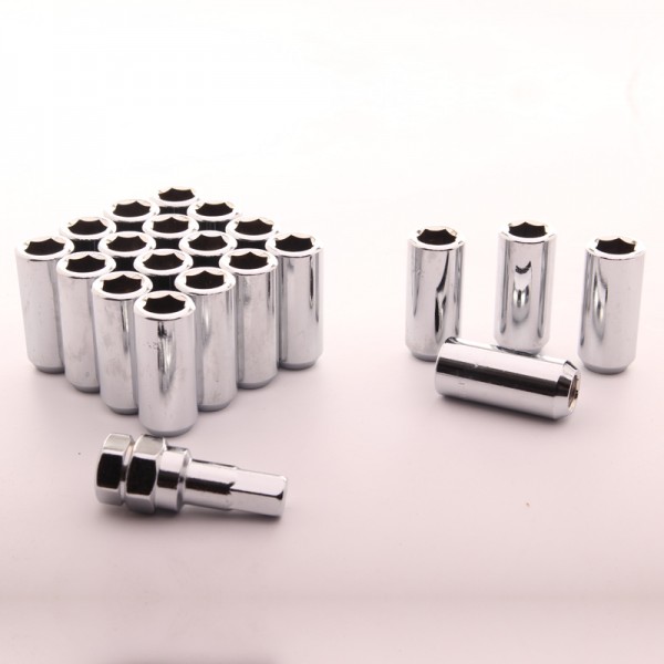 KIT 20 TUERCAS LARGA PLATA