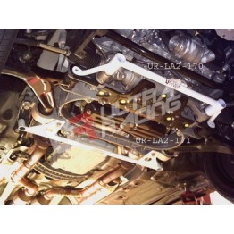 BMW 3 05+ E90 (320/325) UltraRacing Rear Lower Tiebar