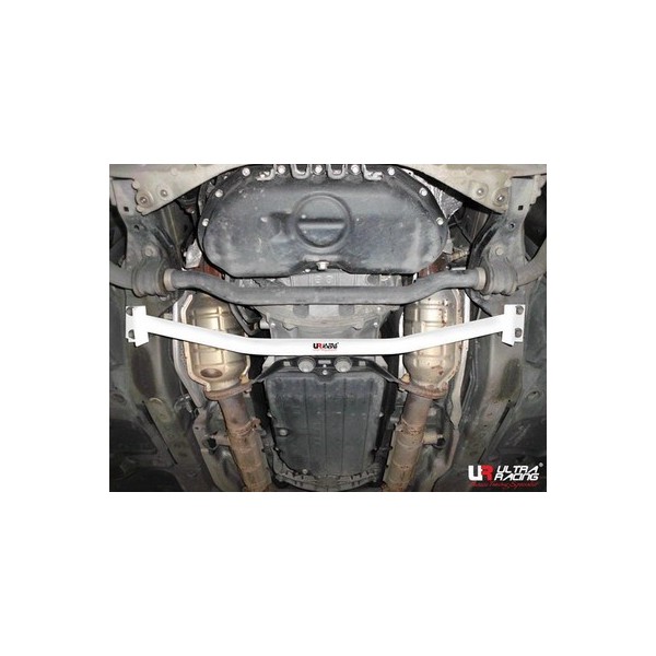 BMW 528i F10 10+ UltraRacing 2P Rear Lower Bar 2156