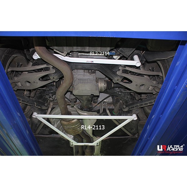 BMW 1M Coupe E82 10+ UltraRacing 4-Point Front Lower Bar