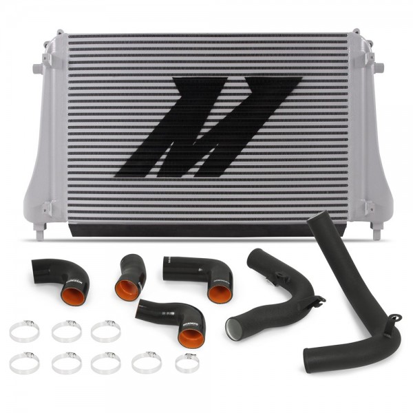 Volkswagen MK7 Golf TSI/GTI/R Performance Intercooler Kit, Black Pipes 2015+