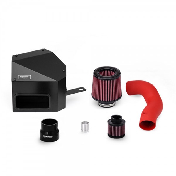 Volkswagen Golf/GTI/Golf R Performance Intake, 2015+ Wrinkle Red