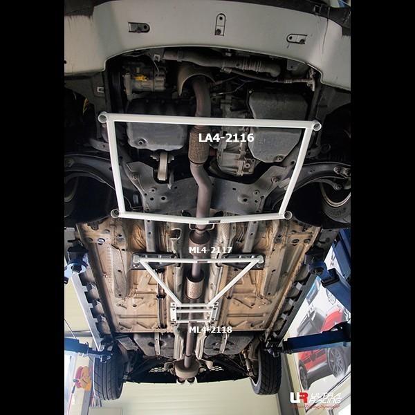 Hyundai Santa Fe SM 01-06 Ultra-R 2P Rear Lower Bar 1896