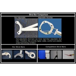 Kia Rio 1.5 DC 05-10 UltraRacing 2-Point Front Lower Tiebar