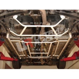 Mazda 2 (Sedan) 07+ UltraRacing 2-Point Front Lower Tiebar