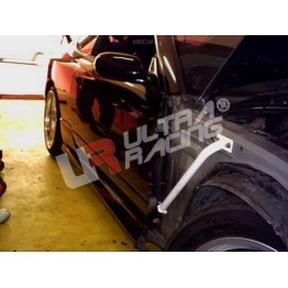 Mitsubishi Pajero IO 98+ UltraRacing 2P Rear Lower Tiebar